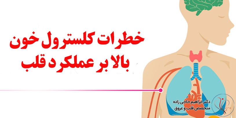 خطرات کلسترول خون بالا بر عملکرد قلب